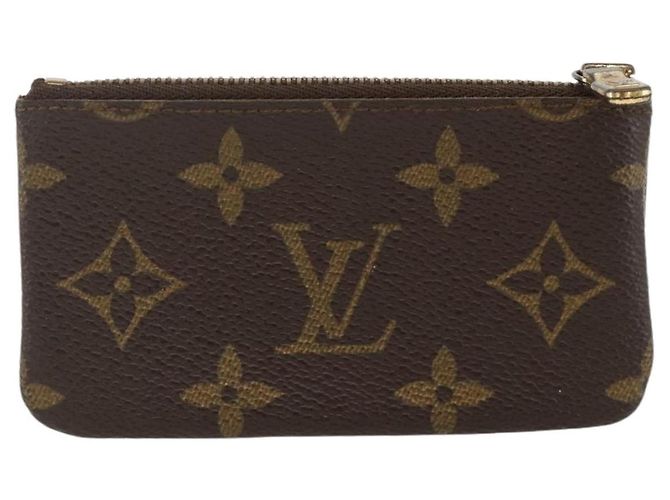 LOUIS VUITTON Pochette Cles Monogram Portamonete M62650 LV Auth BAZ607 Monogramma - vista 2