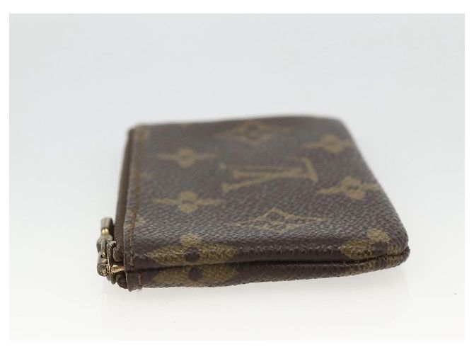 LOUIS VUITTON Pochette Cles Monogram Portamonete M62650 LV Auth BAZ607 Monogramma - vista 3