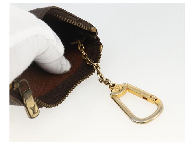 LOUIS VUITTON Pochette Cles Monogram Portamonete M62650 LV Auth BAZ607 Monogramma - vista 9