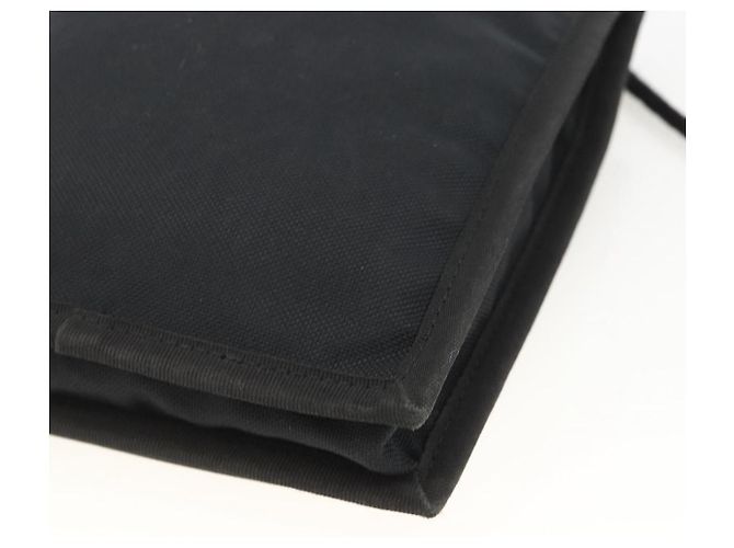 Borsa a Spalla BALENCIAGA Nylon Nera 532298 Auth ka3358 Nero - vista 15