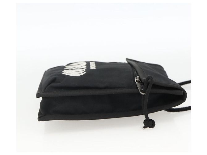 Borsa a Spalla BALENCIAGA Nylon Nera 532298 Auth ka3358 Nero - vista 4