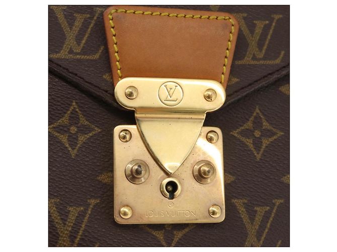 LOUIS VUITTON Briefcase Consulente Monogramma M53331 LV Auth am10970 - vista 18