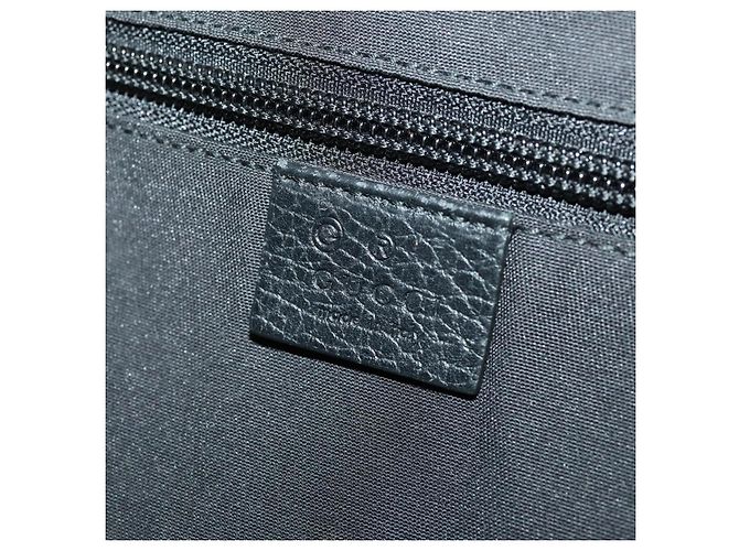 GUCCI GG Canvas Rucksack Nylon Schwarz Silber 179606 Auth bs33851 - Ansicht 20