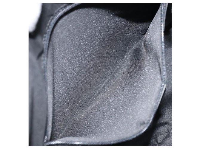Borsa a Spalla GG Canvas Gucci Nera Argento 001 3766 Auth YKZ177A Nero - vista 21
