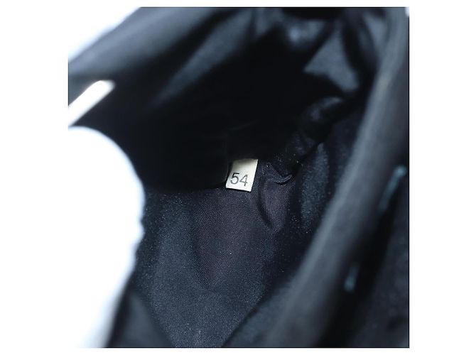 Borsa a Spalla PRADA in Nylon Nero Argento Autentica ka3326 - vista 12