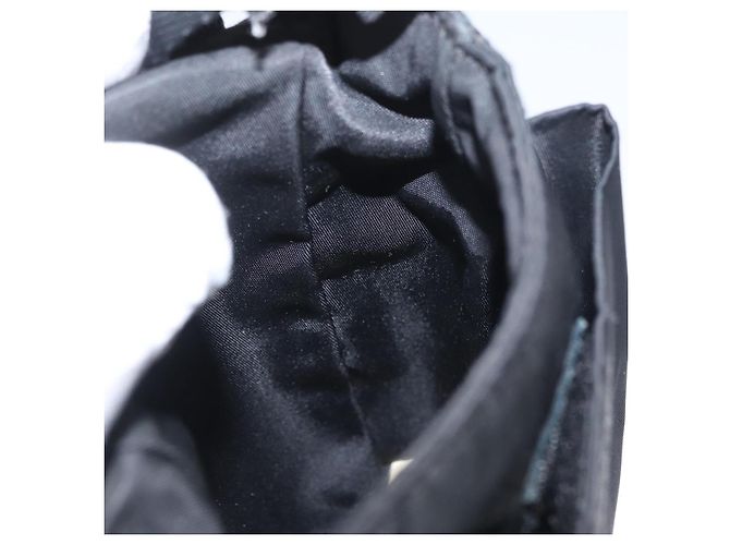 Borsa a Spalla PRADA in Nylon Nero Argento Autentica ka3326 - vista 21