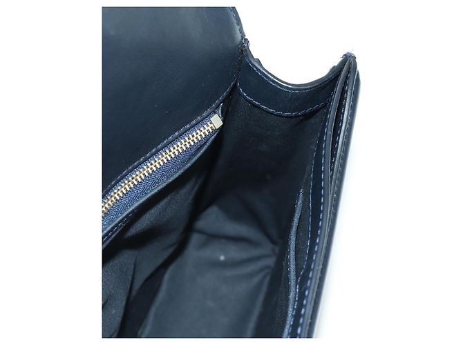 Céline Borsa a Spalla in Tela Macadam CELINE Nero Oro Auth YKZ208V D'oro - vista 23