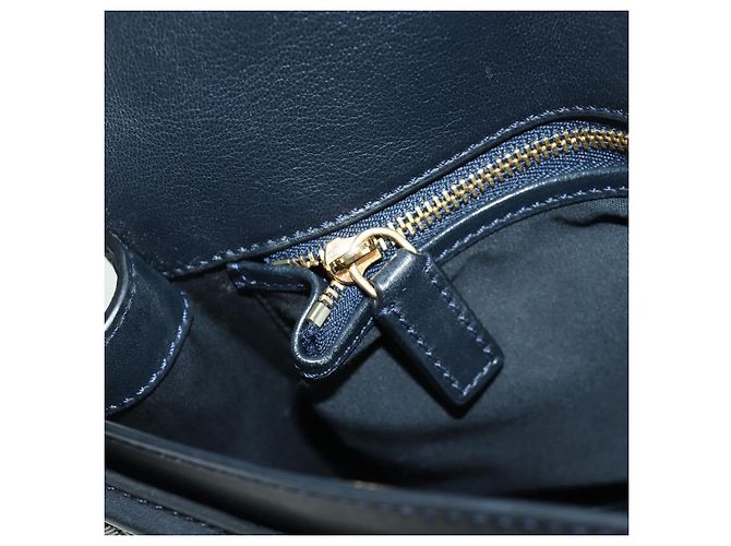 Céline Borsa a Spalla in Tela Macadam CELINE Nero Oro Auth YKZ208V D'oro - vista 25