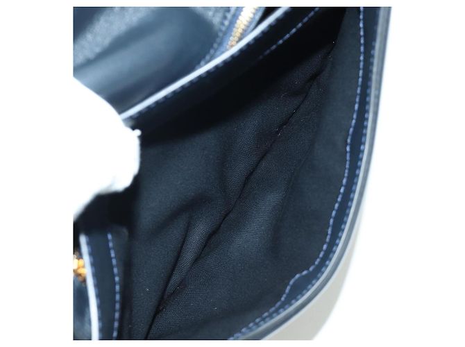 Céline Borsa a Spalla in Tela Macadam CELINE Nero Oro Auth YKZ208V D'oro - vista 27
