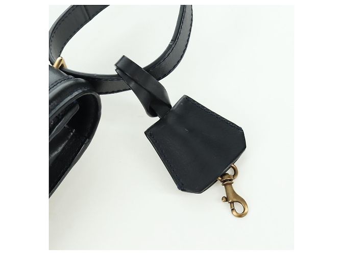 Céline Borsa a Spalla in Tela Macadam CELINE Nero Oro Auth YKZ208V D'oro - vista 9