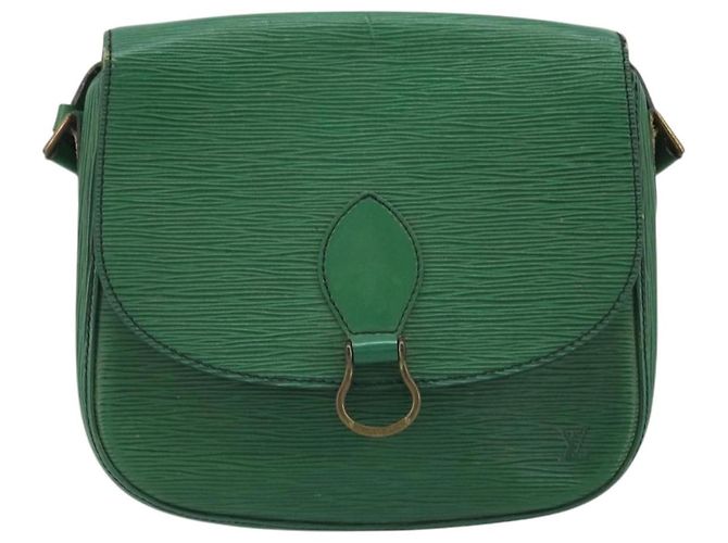 LOUIS VUITTON Borsa a Spalla Epi Saint Cloud GM Verde M52194 LV Auth bs34130 - vista 13