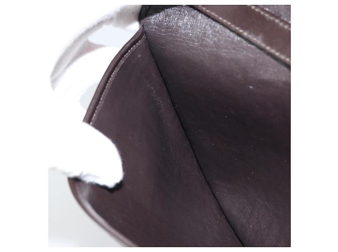 Borsa a Spalla in Tela Trotter Christian Dior Marrone Oro Auth ARZ598 D'oro - vista 19