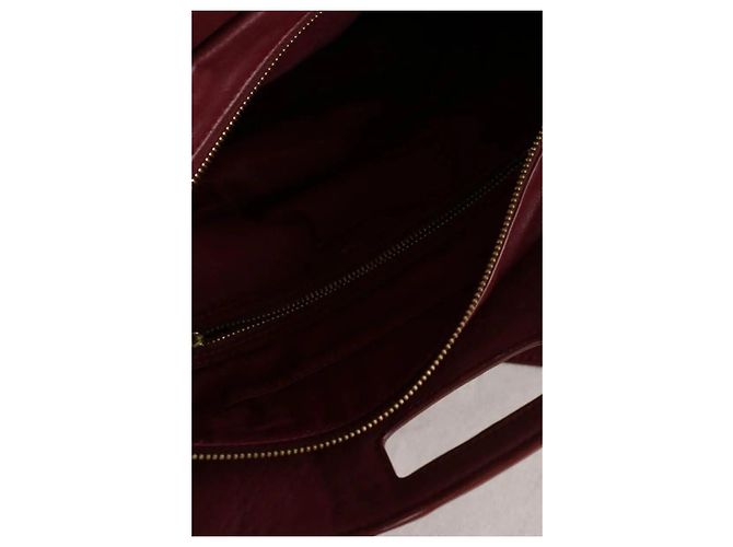 Maje Burgundy Shoulder Bag - view 6