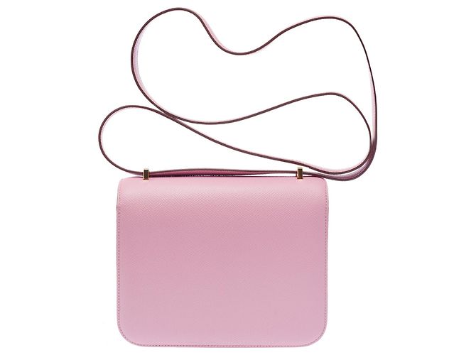 Hermès Bolsa HERMES Constance em Couro Roxo - 103409 - vista 4