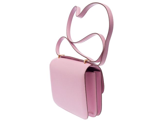 Hermès Bolsa HERMES Constance em Couro Roxo - 103409 - vista 6