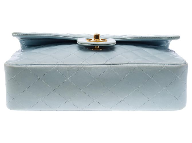 Borsa CHANEL Timeless/Classique in Pelle Blu - 103407 - vista 11