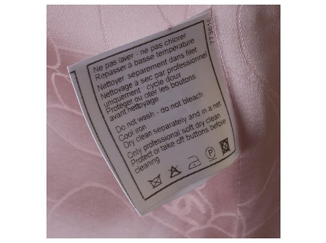 Prenda CHANEL en Tweed Rosa - 103399 - vista 10