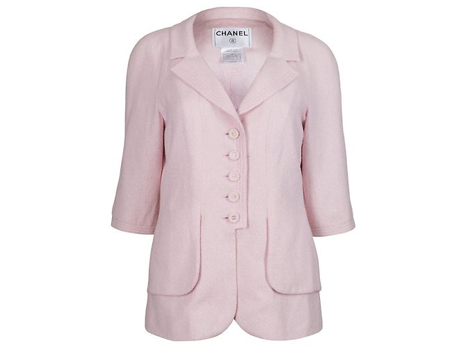 Prenda CHANEL en Tweed Rosa - 103399 - vista 12