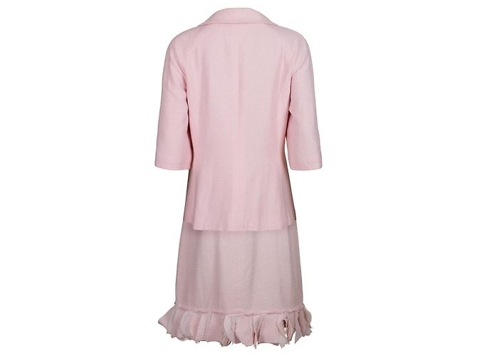 Prenda CHANEL en Tweed Rosa - 103399 - vista 3