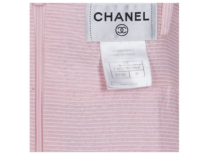 Prenda CHANEL en Tweed Rosa - 103399 - vista 6