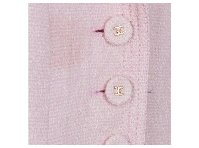 Prenda CHANEL en Tweed Rosa - 103399 - vista 7