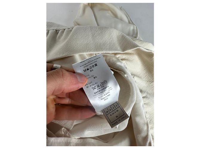 Vintage Emilio Pucci Wollkleid Weiß M - Ansicht 13