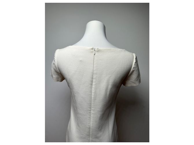 Vintage Emilio Pucci Wollkleid Weiß M - Ansicht 15