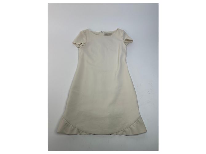 Vintage Emilio Pucci Wollkleid Weiß M - Ansicht 4