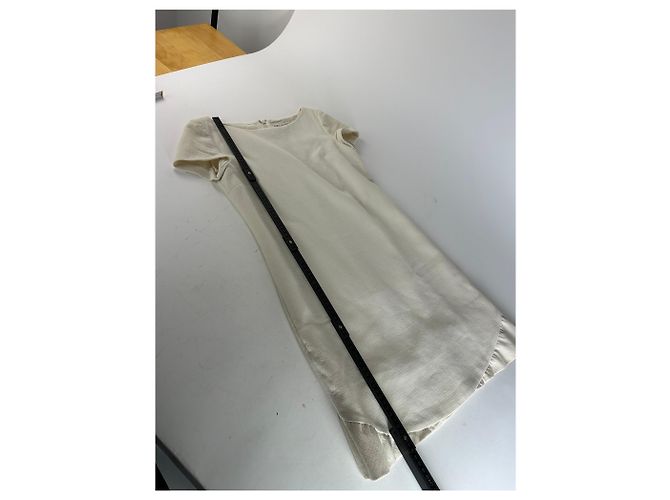 Vintage Emilio Pucci Wollkleid Weiß M - Ansicht 7