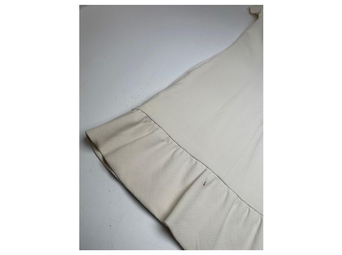 Vintage Emilio Pucci Wollkleid Weiß M - Ansicht 9