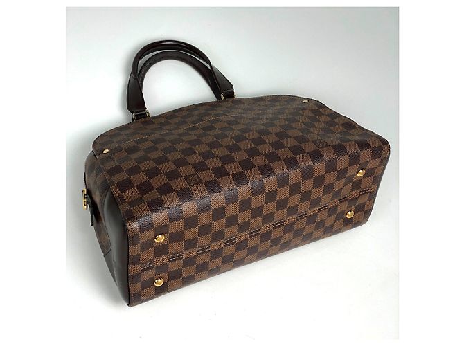 Borsa a mano Bowling Kensington Louis Vuitton Marrone Damier ebene - vista 2