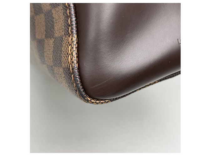 Borsa a mano Bowling Kensington Louis Vuitton Marrone Damier ebene - vista 4