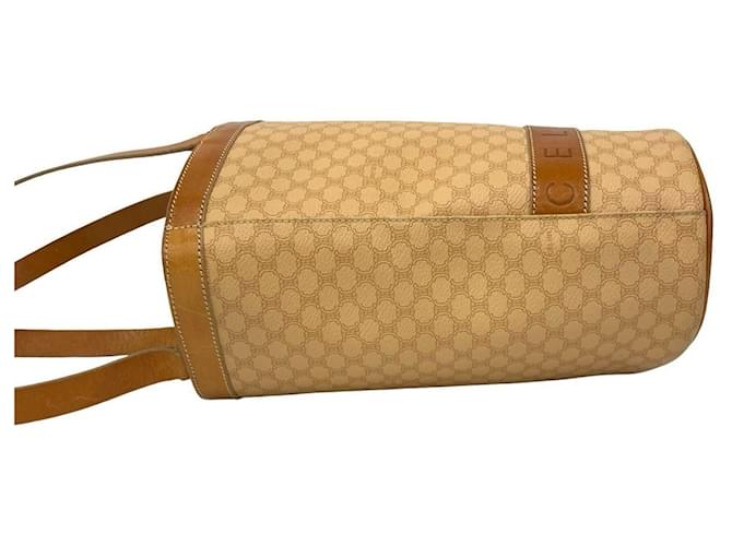 Céline Borsa tote Celine Vintage Macadam Blazon Triomphe Pattern Marrone - vista 5