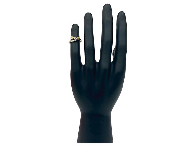 Tiffany & Co Anello Love Knot Tiffany in Oro e Argento D'oro - vista 2