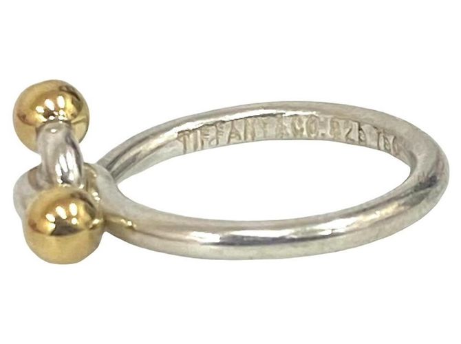 Tiffany & Co Anello Love Knot Tiffany in Oro e Argento D'oro - vista 3