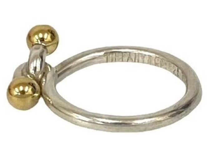 Tiffany & Co Anello Love Knot Tiffany in Oro e Argento D'oro - vista 4