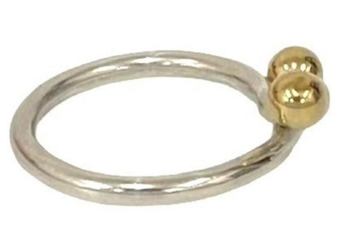 Tiffany & Co Anello Love Knot Tiffany in Oro e Argento D'oro - vista 5