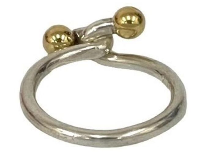 Tiffany & Co Anello Love Knot Tiffany in Oro e Argento D'oro - vista 6