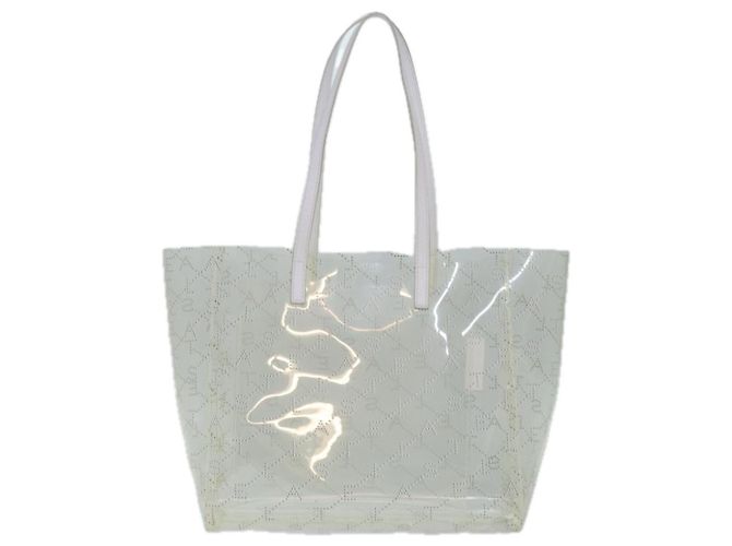 Stella Mc Cartney Bolsa de compras de vinilo con logo de Stella McCartney - vista 2