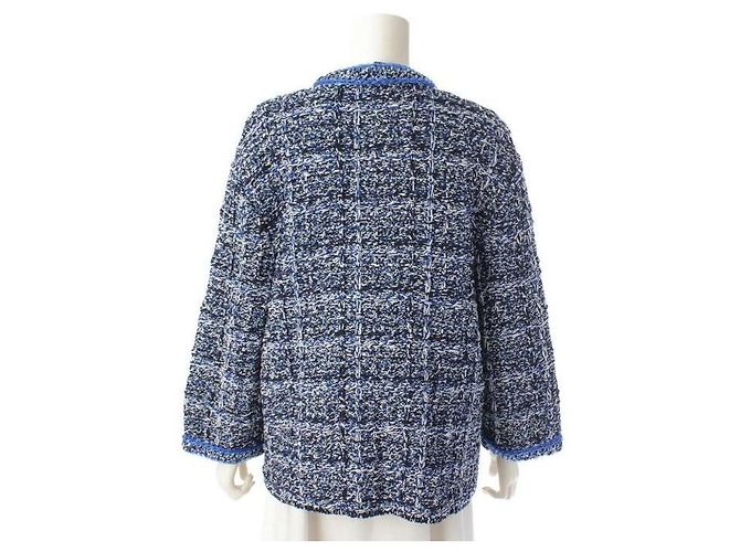 Cambon Chanel Blue Wool Jacket - view 4