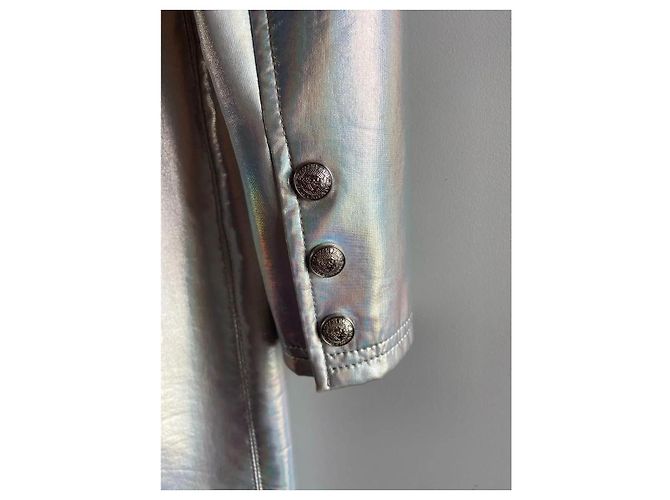 Abito Balmain Argento Riflettente - vista 5