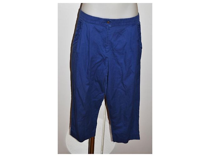 Pantalones cortos Matthew Williamson x H&M de algodón azul - vista 2