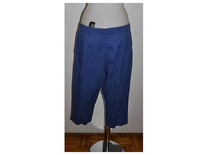 Pantalones cortos Matthew Williamson x H&M de algodón azul - vista 4