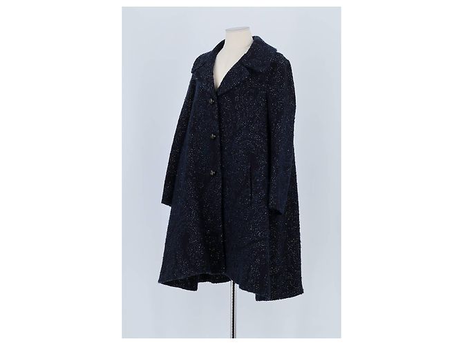 Paul & Joe Cappotto in cotone blu - vista 4