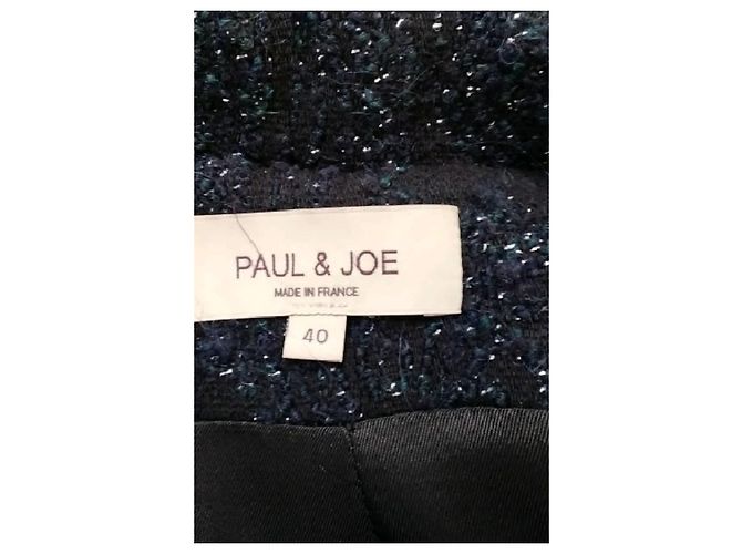 Paul & Joe Cappotto in cotone blu - vista 7