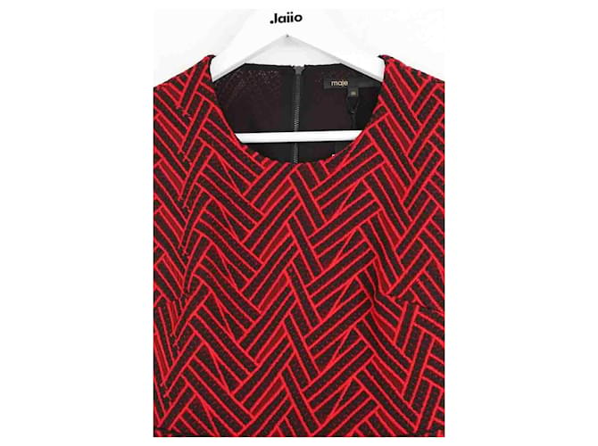 Maje Rotes Kleid - Ansicht 2