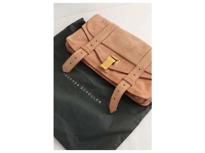 Proenza Schouler Clutch beige - vista 6
