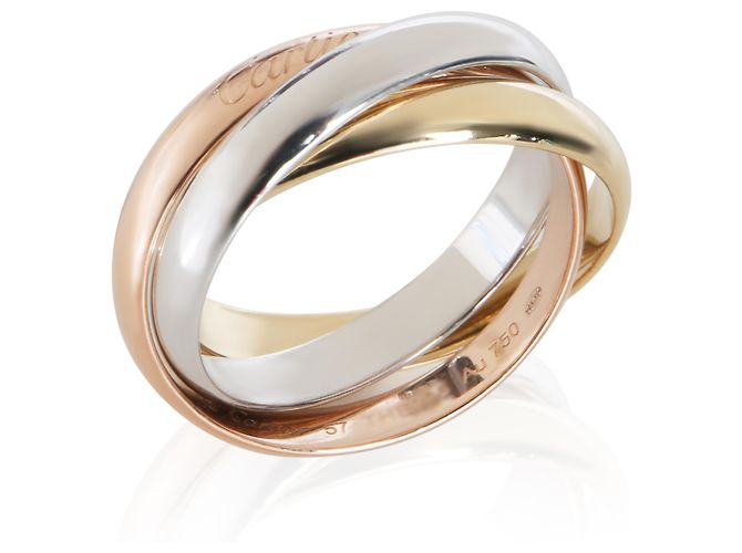 Cartier Klassischer Trinity Ring aus 3-Tönen Gold - Ansicht 2