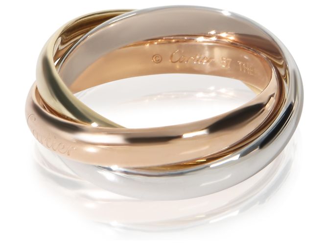 Cartier Klassischer Trinity Ring aus 3-Tönen Gold - Ansicht 3