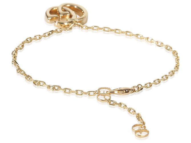 Bracciale Charm GG Marmont in Oro Giallo Gucci - vista 2